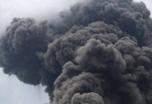Pollution’s Secret Role in Brain Aging Thick dark smoke billowing into the sky