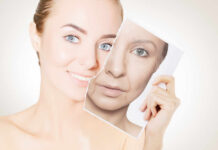 NASA’s Secret Anti-Aging Breakthrough A woman holding a photo showing her younger and older self