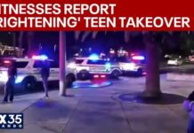 Chaos at ICON Park: Thousands of Florida teens 'takeover' public space