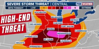 Rare Level 4 out of 5 Severe Weather Threat Targets the Midwest as Potential Outbreak Looms