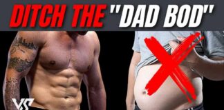 18 Minute Full Body Workout To Lose Belly Fat (GOODBYE DAD BOD!) | V SHRED