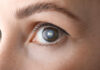 $20 Eye Cream Saver For Zombie Eyes Close-up view of a human eye showcasing the iris and eyelashes
