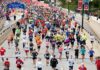 High Fat vs. High-Carb: What Is Best For Aging Endurance Athletes? Large crowd of runners in a city marathon