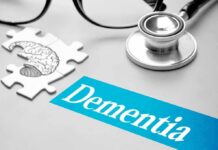 Midlife Choices, Lifelong Brain Bill Stethoscope and brain puzzle piece on desk